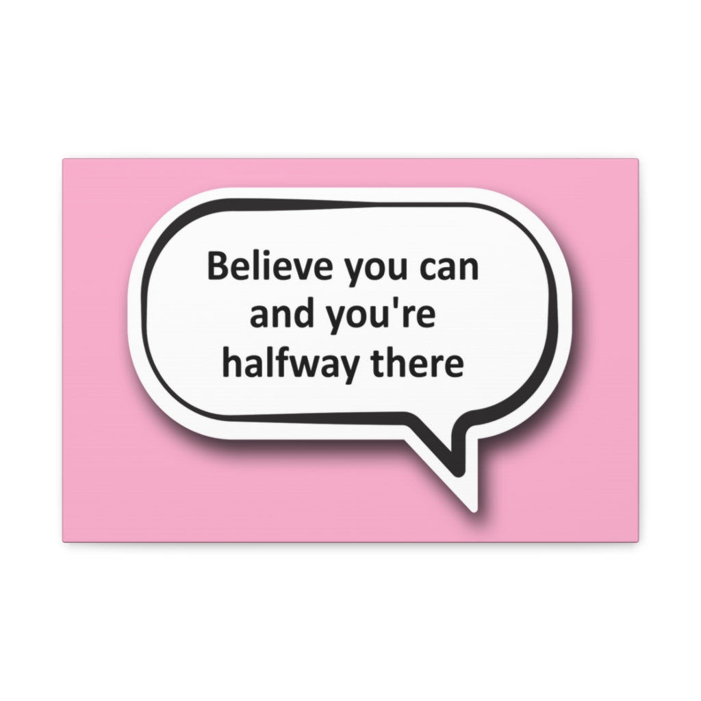 Scripture Walls Inspirational Wall Art Believe You Can Motivation Wall Decor for Home Office Gym Inspiring Success Quote Print Ready to Hang Unframed-Express Your Love Gifts