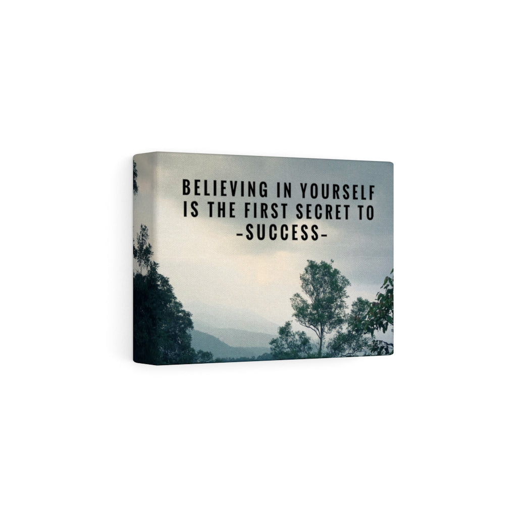 Scripture Walls Inspirational Wall Art Believing in Yourself Secret to Success Motivational Print Ready to Hang Artwork Unframed-Express Your Love Gifts