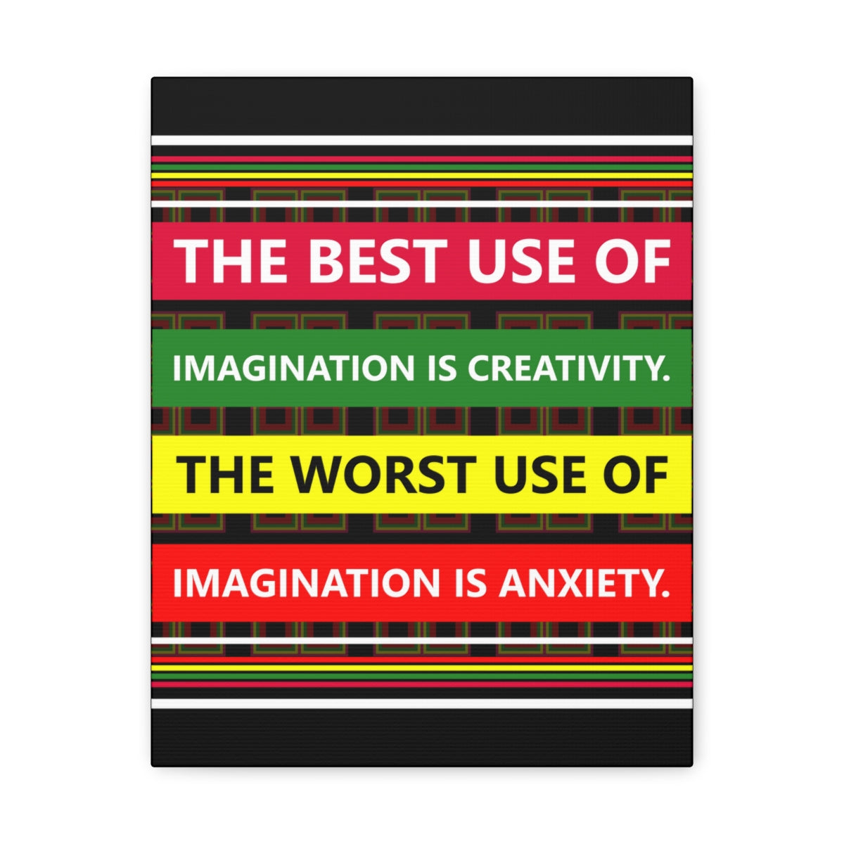 Scripture Walls Inspirational Wall Art Best Imagination Is Creativity Motivation Wall Decor for Home Office Gym Inspiring Success Quote Print Ready to Hang Unframed-Express Your Love Gifts