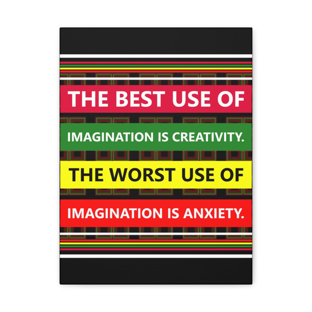 Scripture Walls Inspirational Wall Art Best Imagination Is Creativity Motivation Wall Decor for Home Office Gym Inspiring Success Quote Print Ready to Hang Unframed-Express Your Love Gifts