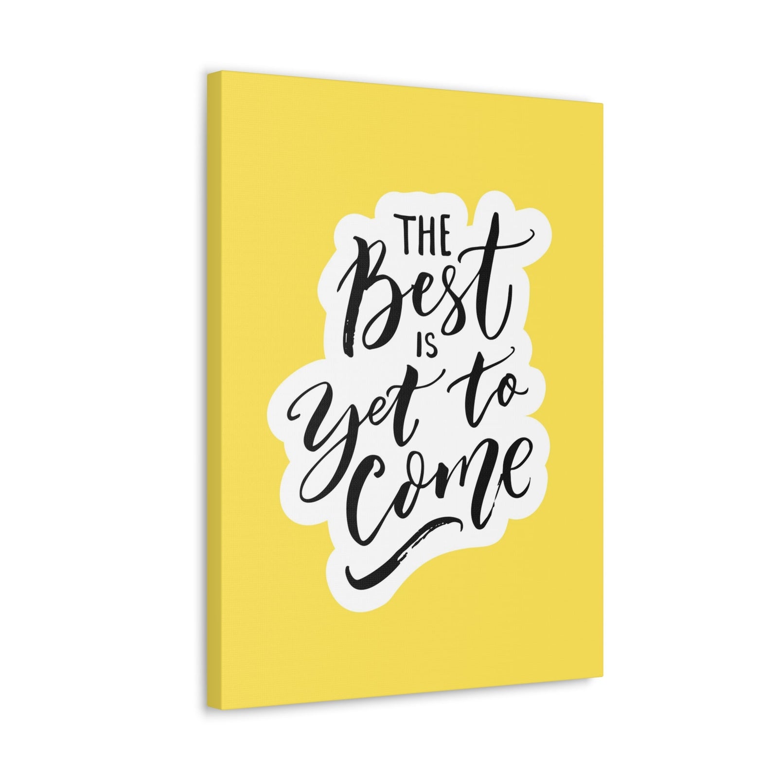 Scripture Walls Inspirational Wall Art Best Is Yet To Come Motivation Wall Decor for Home Office Gym Inspiring Success Quote Print Ready to Hang Unframed-Express Your Love Gifts