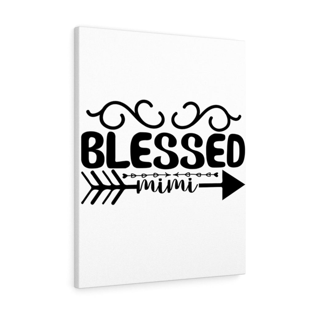 Scripture Walls Inspirational Wall Art Blessed Mimi Arrow Wall Art Motivation Wall Decor for Home Office Gym Inspiring Success Quote Print Ready to Hang Unframed-Express Your Love Gifts