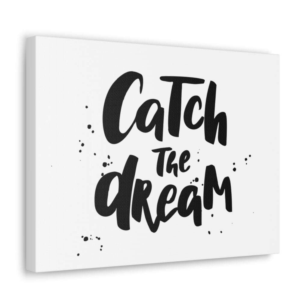 Scripture Walls Inspirational Wall Art Catch The Dream Motivation Wall Decor for Home Office Gym Inspiring Success Quote Print Ready to Hang Unframed-Express Your Love Gifts