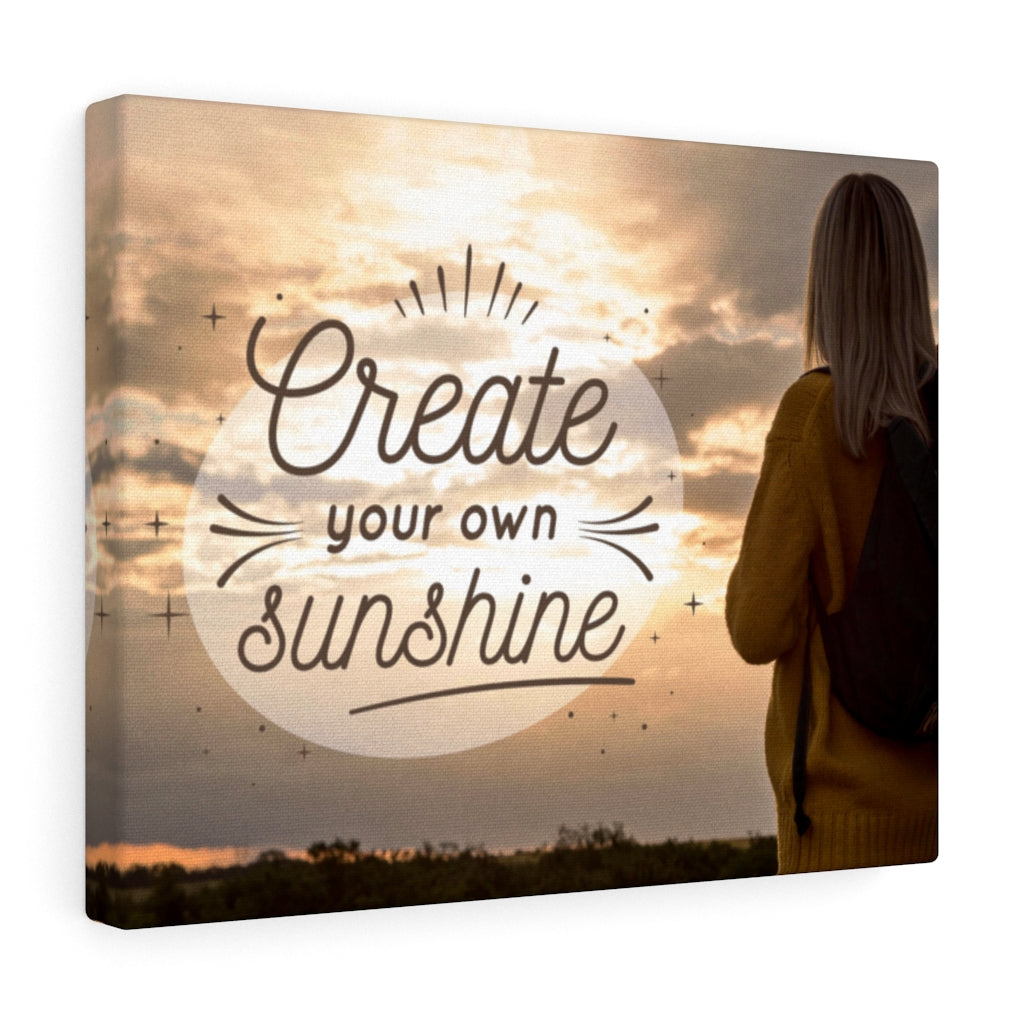 Scripture Walls Inspirational Wall Art Create Your Own Sunshine Wall Art Motivational Motto Inspiring Prints Artwork Decor Ready to Hang Unframed-Express Your Love Gifts