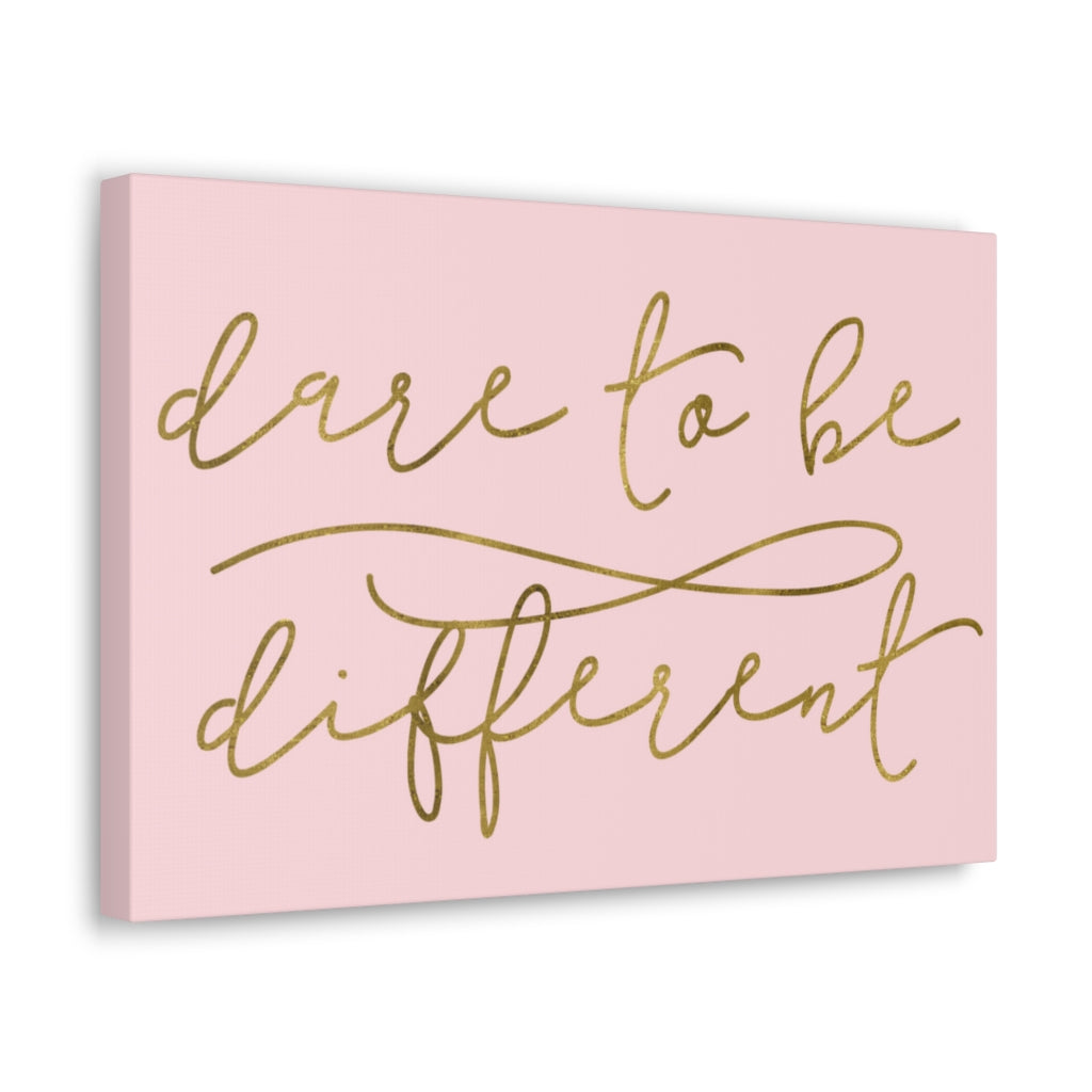 Scripture Walls Inspirational Wall Art Dare To Be Different Motivation Wall Decor for Home Office Gym Inspiring Success Quote Print Ready t Unframed-Express Your Love Gifts