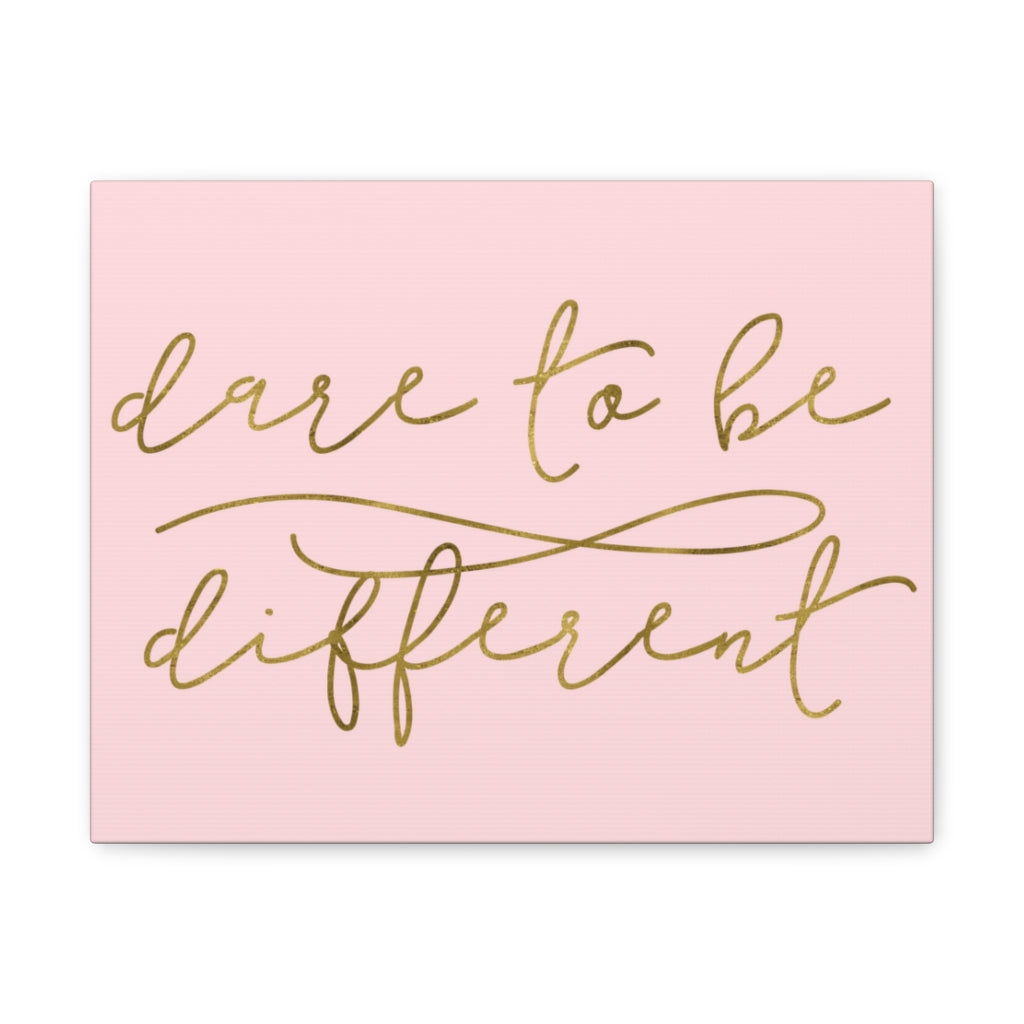 Scripture Walls Inspirational Wall Art Dare To Be Different Motivation Wall Decor for Home Office Gym Inspiring Success Quote Print Ready t Unframed-Express Your Love Gifts