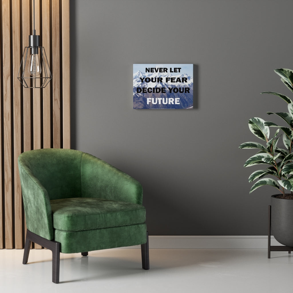 Scripture Walls Inspirational Wall Art Decide Your Future Wall Art Motivational Motto Inspiring Prints Artwork Decor Ready to Hang Unframed-Express Your Love Gifts