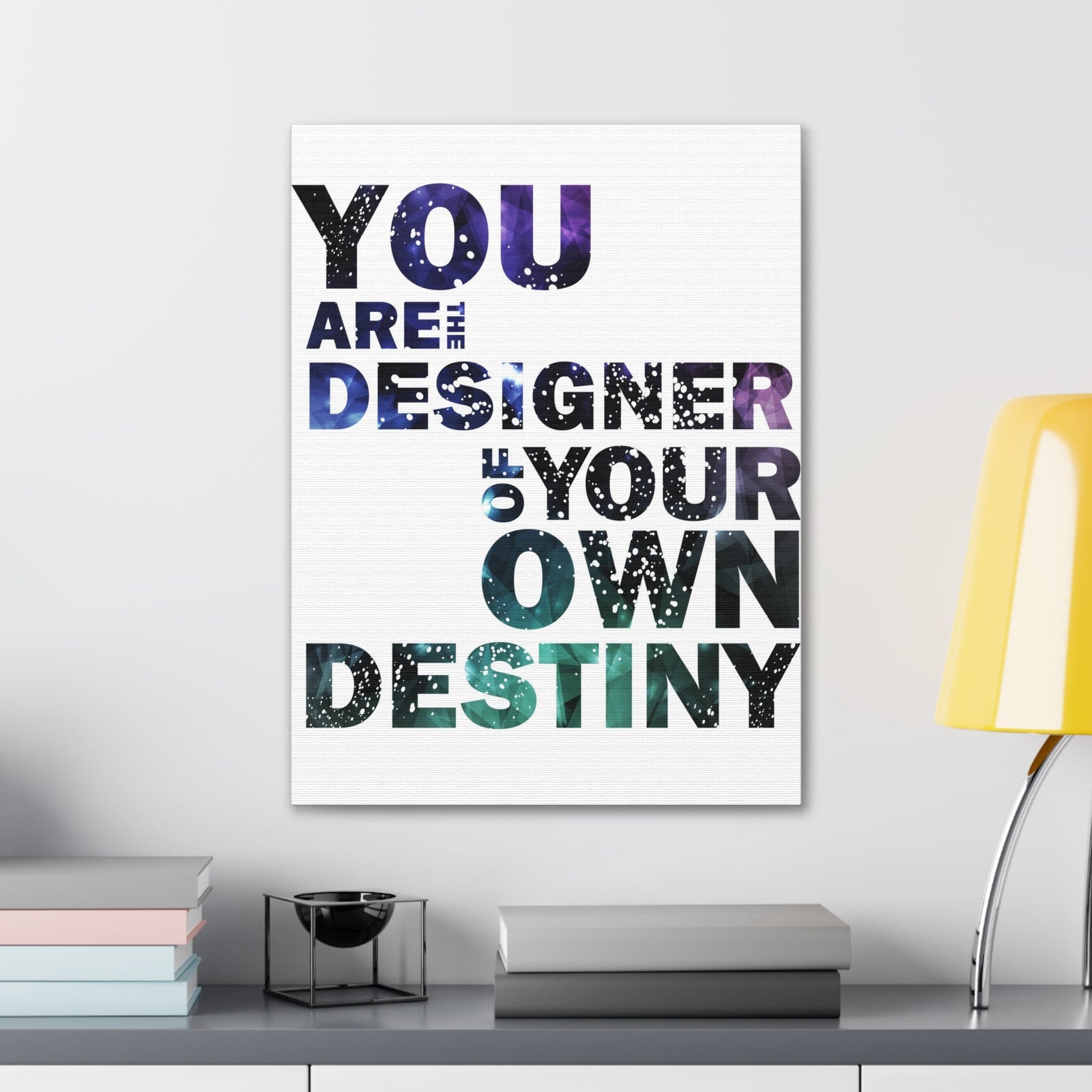 Scripture Walls Inspirational Wall Art Designer Of Your Own Destiny Motivation Wall Decor for Home Office Gym Inspiring Success Quote Print Ready to Hang Unframed-Express Your Love Gifts