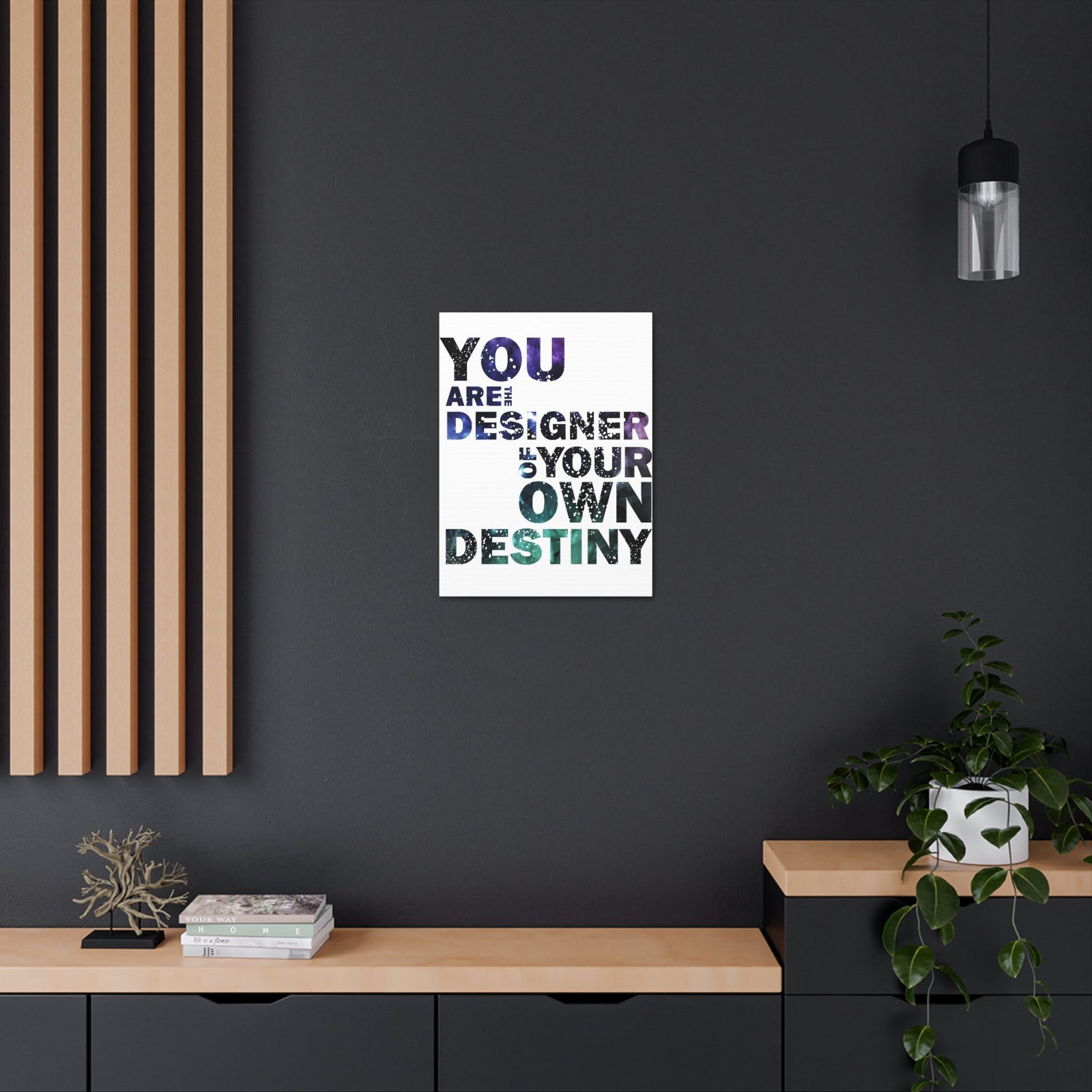 Scripture Walls Inspirational Wall Art Designer Of Your Own Destiny Motivation Wall Decor for Home Office Gym Inspiring Success Quote Print Ready to Hang Unframed-Express Your Love Gifts