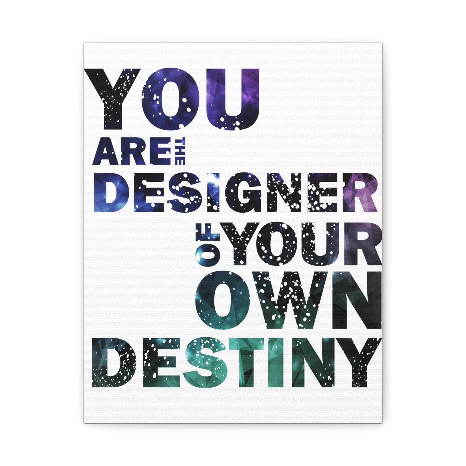 Scripture Walls Inspirational Wall Art Designer Of Your Own Destiny Motivation Wall Decor for Home Office Gym Inspiring Success Quote Print Ready to Hang Unframed-Express Your Love Gifts