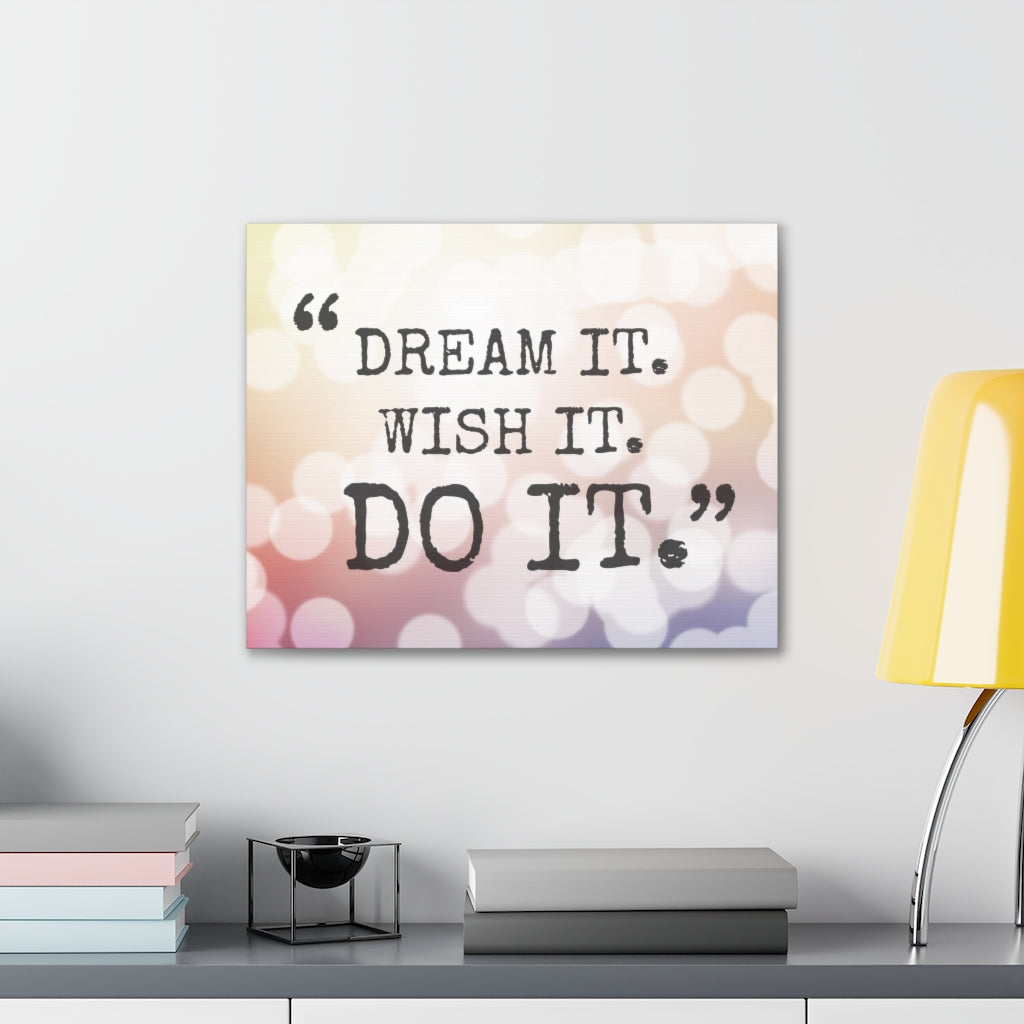 Scripture Walls Inspirational Wall Art Do It Motivation Wall Decor for Home Office Gym Inspiring Success Quote Print Ready to Hang Unframed-Express Your Love Gifts