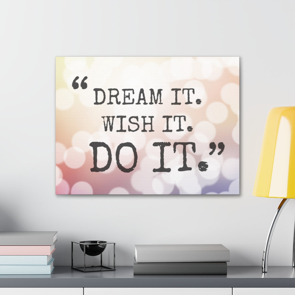 Scripture Walls Inspirational Wall Art Do It Motivation Wall Decor for Home Office Gym Inspiring Success Quote Print Ready to Hang Unframed-Express Your Love Gifts