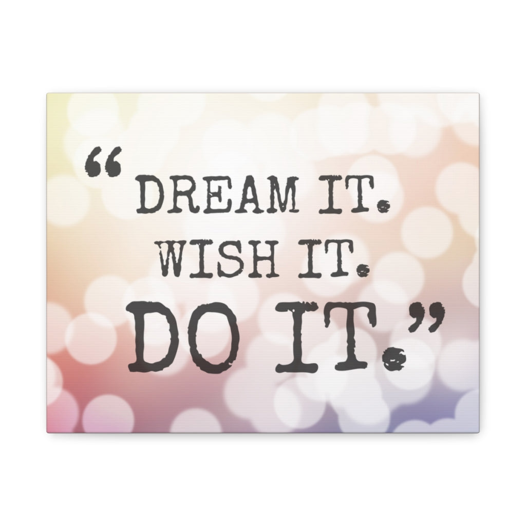 Scripture Walls Inspirational Wall Art Do It Motivation Wall Decor for Home Office Gym Inspiring Success Quote Print Ready to Hang Unframed-Express Your Love Gifts