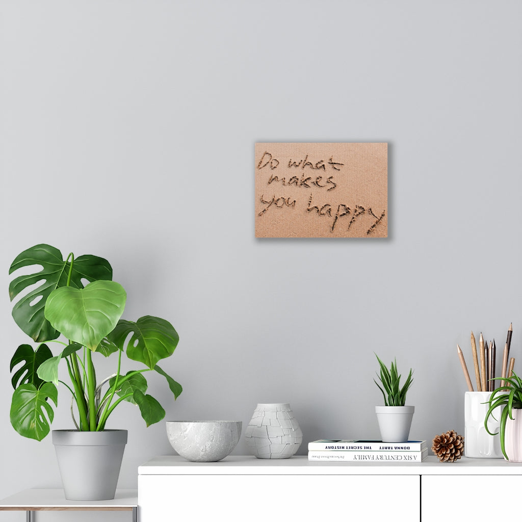 Scripture Walls Inspirational Wall Art Do What Make's You Happy Motivational Print Ready to Hang Artwork Unframed-Express Your Love Gifts