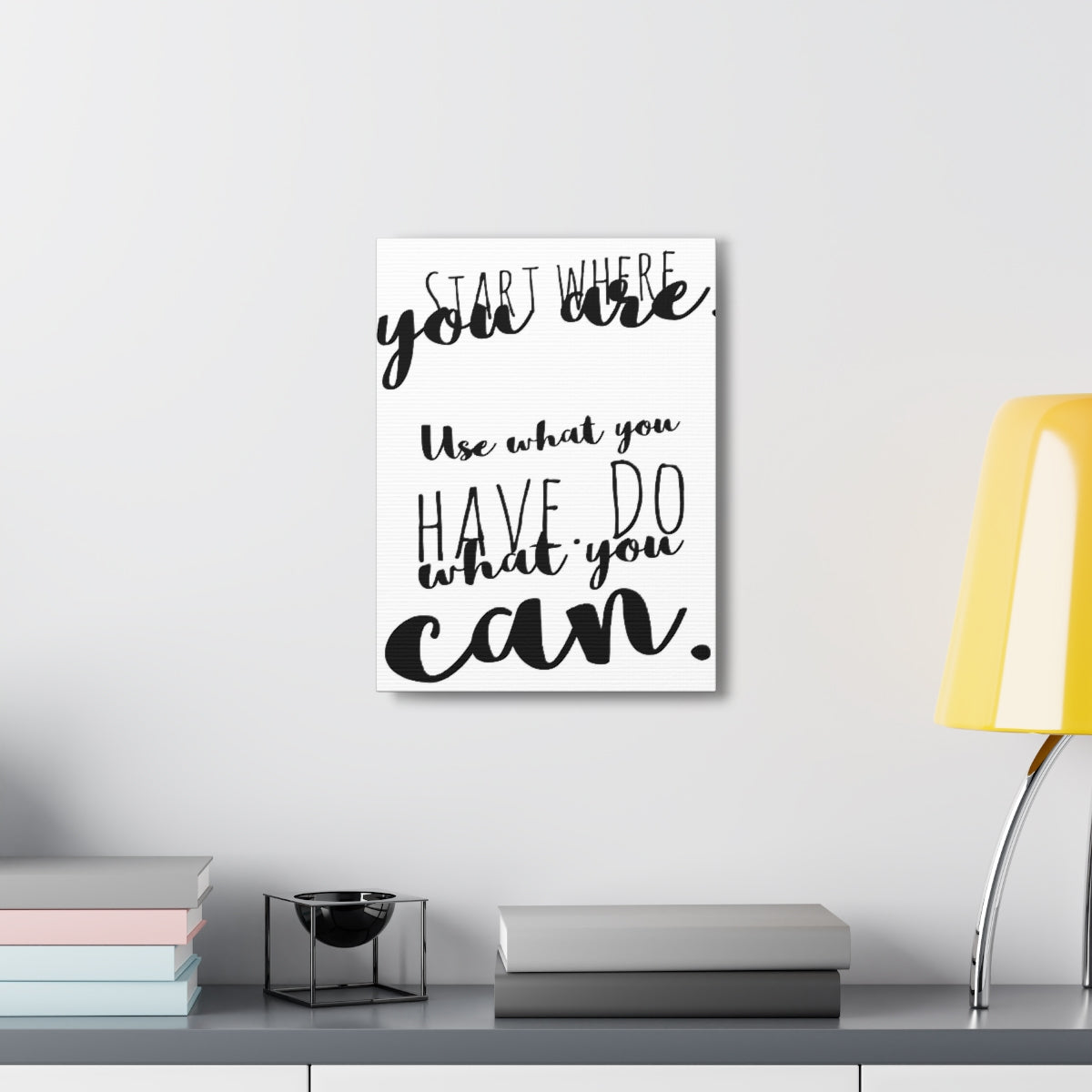 Scripture Walls Inspirational Wall Art Do What You Can Motivation Wall Decor for Home Office Gym Inspiring Success Quote Print Ready to Hang Unframed-Express Your Love Gifts