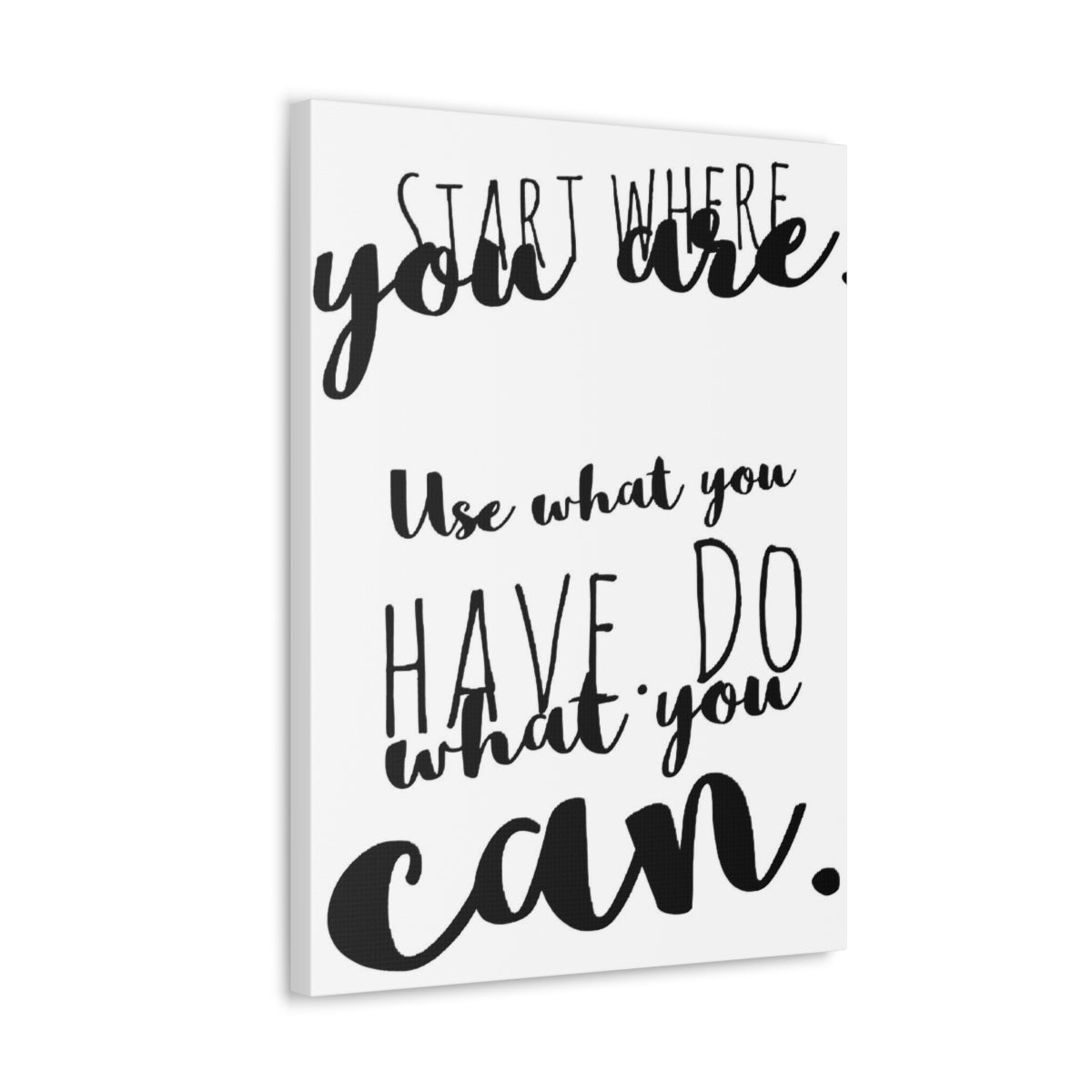Scripture Walls Inspirational Wall Art Do What You Can Motivation Wall Decor for Home Office Gym Inspiring Success Quote Print Ready to Hang Unframed-Express Your Love Gifts
