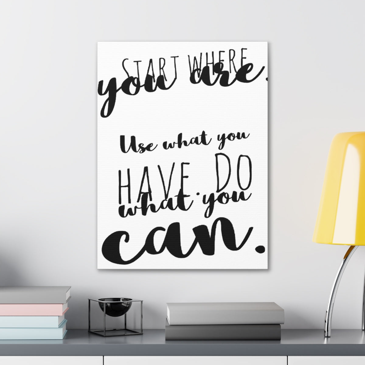 Scripture Walls Inspirational Wall Art Do What You Can Motivation Wall Decor for Home Office Gym Inspiring Success Quote Print Ready to Hang Unframed-Express Your Love Gifts