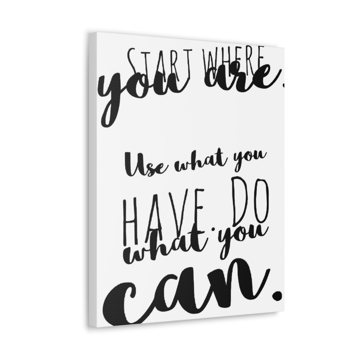 Scripture Walls Inspirational Wall Art Do What You Can Motivation Wall Decor for Home Office Gym Inspiring Success Quote Print Ready to Hang Unframed-Express Your Love Gifts