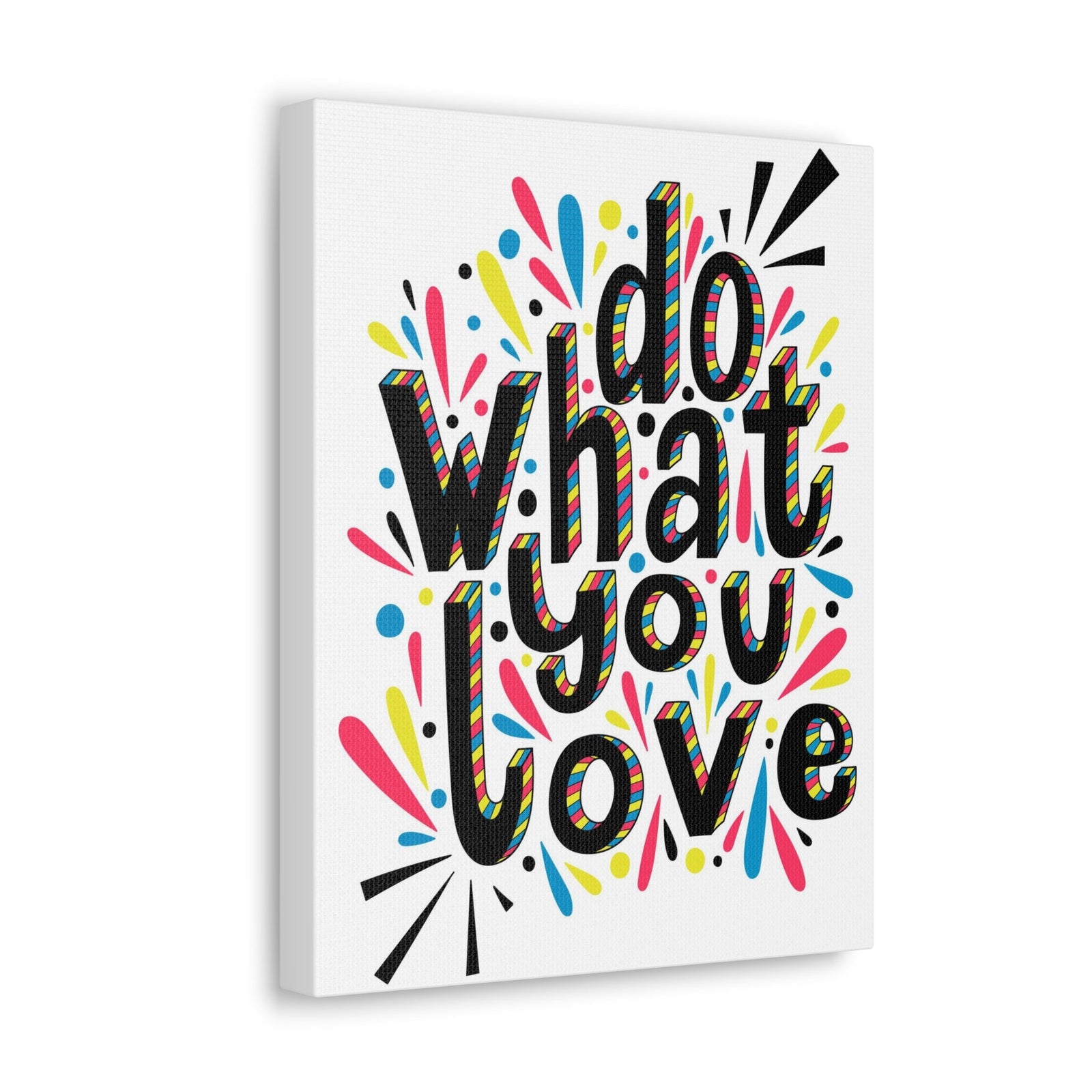Scripture Walls Inspirational Wall Art Do What You Love Motivation Wall Decor for Home Office Gym Inspiring Success Quote Print Ready to Hang Unframed-Express Your Love Gifts