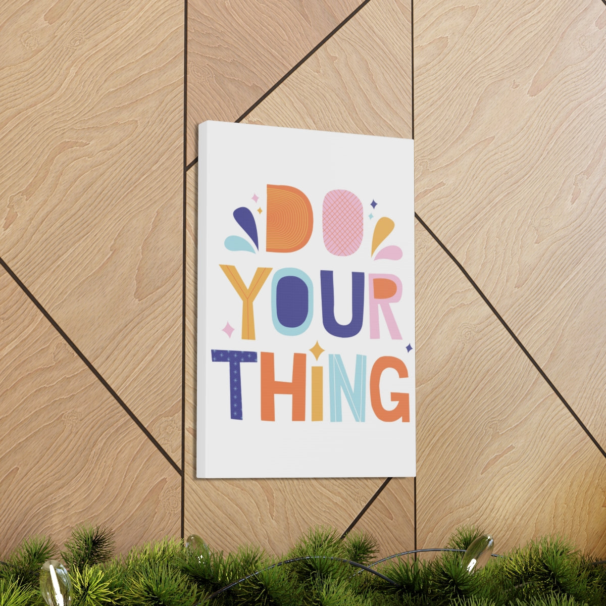 Scripture Walls Inspirational Wall Art Do Your Thing Motivation Wall Decor for Home Office Gym Inspiring Success Quote Print Ready to Hang Unframed-Express Your Love Gifts