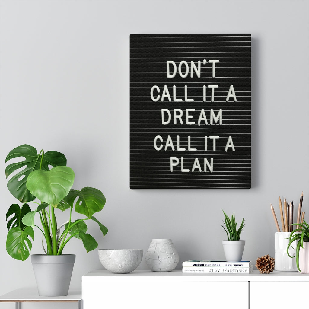 Scripture Walls Inspirational Wall Art Don't Call It A Dream Motivational Print Ready to Hang Artwork Unframed-Express Your Love Gifts