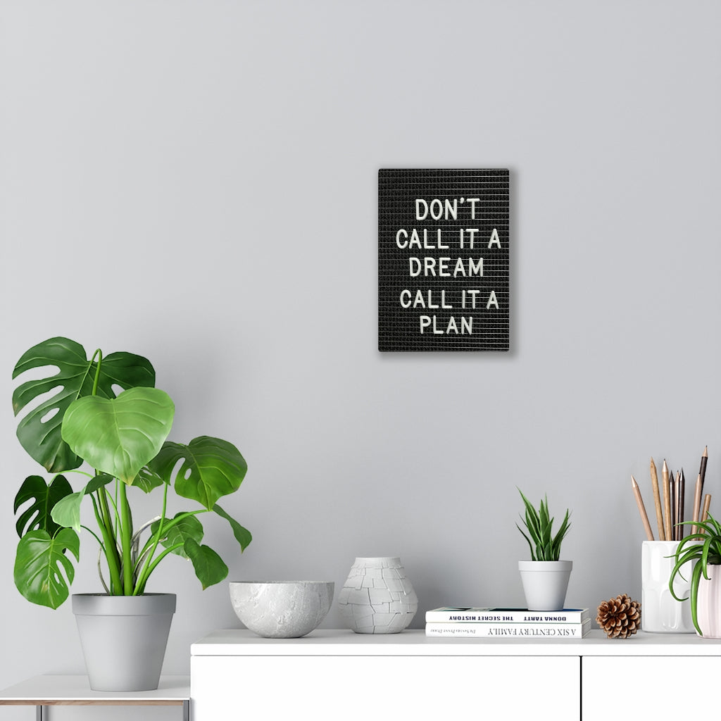 Scripture Walls Inspirational Wall Art Don't Call It A Dream Motivational Print Ready to Hang Artwork Unframed-Express Your Love Gifts