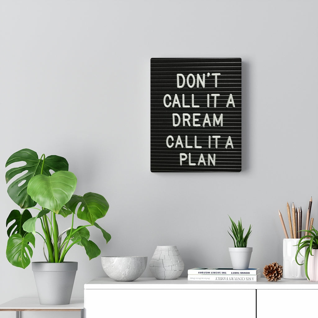 Scripture Walls Inspirational Wall Art Don't Call It A Dream Motivational Print Ready to Hang Artwork Unframed-Express Your Love Gifts