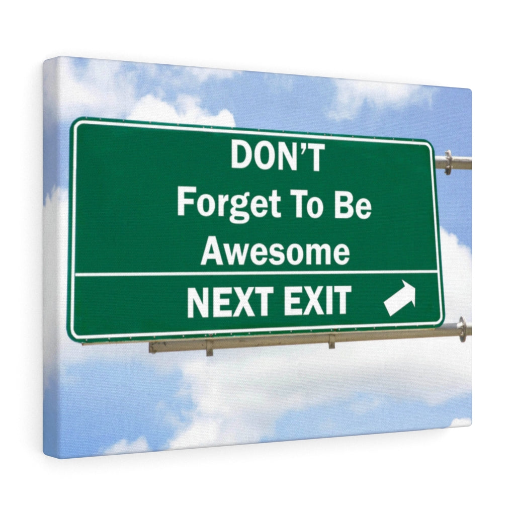 Scripture Walls Inspirational Wall Art Don't Forget To Be Awesome Motivational Print Ready to Hang Artwork Unframed-Express Your Love Gifts