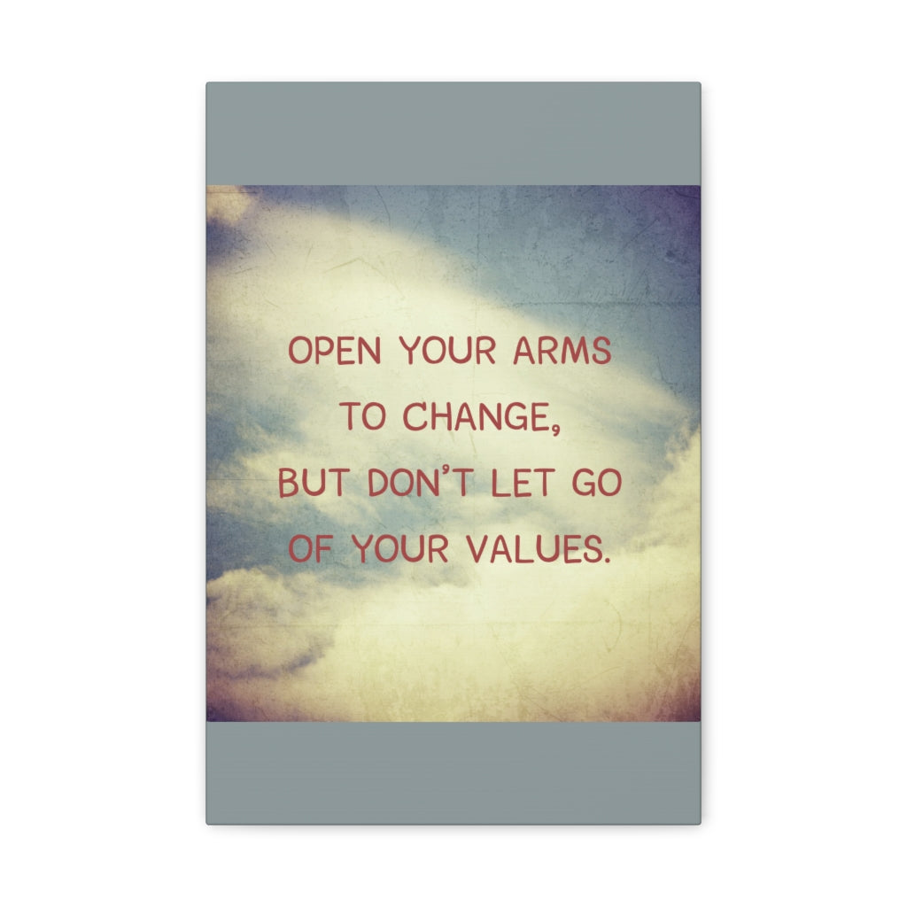 Scripture Walls Inspirational Wall Art Don't Let Go Values Motivation Wall Decor for Home Office Gym Inspiring Success Quote Print Ready to Hang Unframed-Express Your Love Gifts