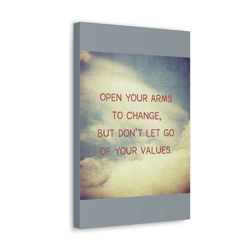 Scripture Walls Inspirational Wall Art Don't Let Go Values Motivation Wall Decor for Home Office Gym Inspiring Success Quote Print Ready to Hang Unframed-Express Your Love Gifts