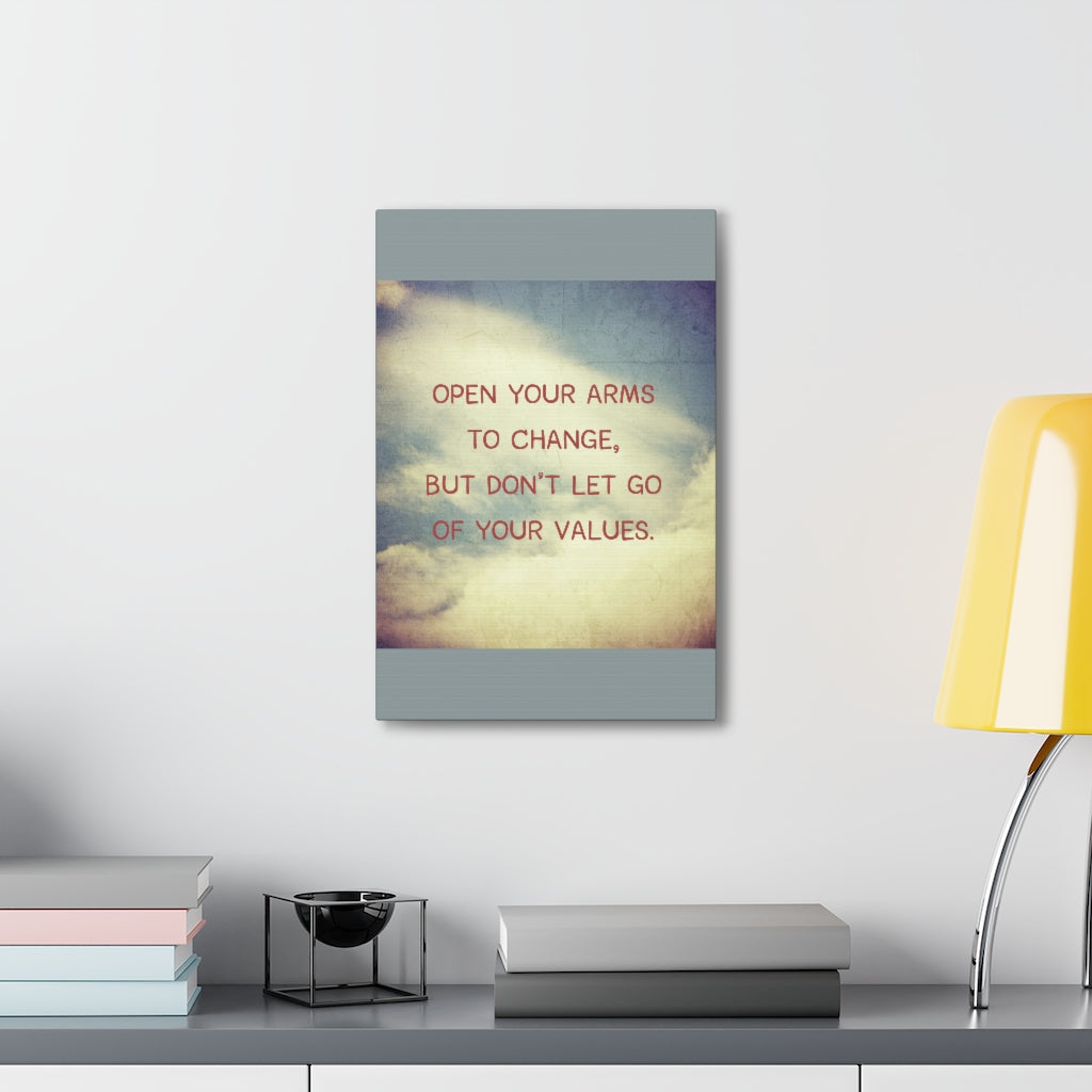 Scripture Walls Inspirational Wall Art Don't Let Go Values Motivation Wall Decor for Home Office Gym Inspiring Success Quote Print Ready to Hang Unframed-Express Your Love Gifts