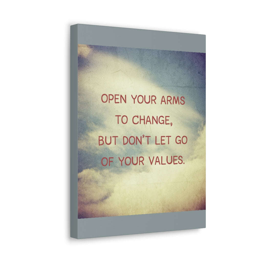 Scripture Walls Inspirational Wall Art Don't Let Go Values Motivation Wall Decor for Home Office Gym Inspiring Success Quote Print Ready to Hang Unframed-Express Your Love Gifts