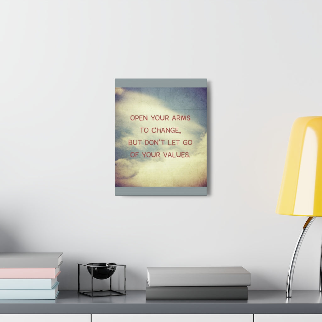 Scripture Walls Inspirational Wall Art Don't Let Go Values Motivation Wall Decor for Home Office Gym Inspiring Success Quote Print Ready to Hang Unframed-Express Your Love Gifts