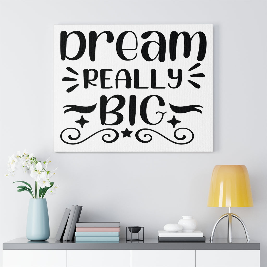 Scripture Walls Inspirational Wall Art Dream Really Big Wall Art Motivation Wall Decor for Home Office Gym Inspiring Success Quote Print Ready to Hang Unframed-Express Your Love Gifts