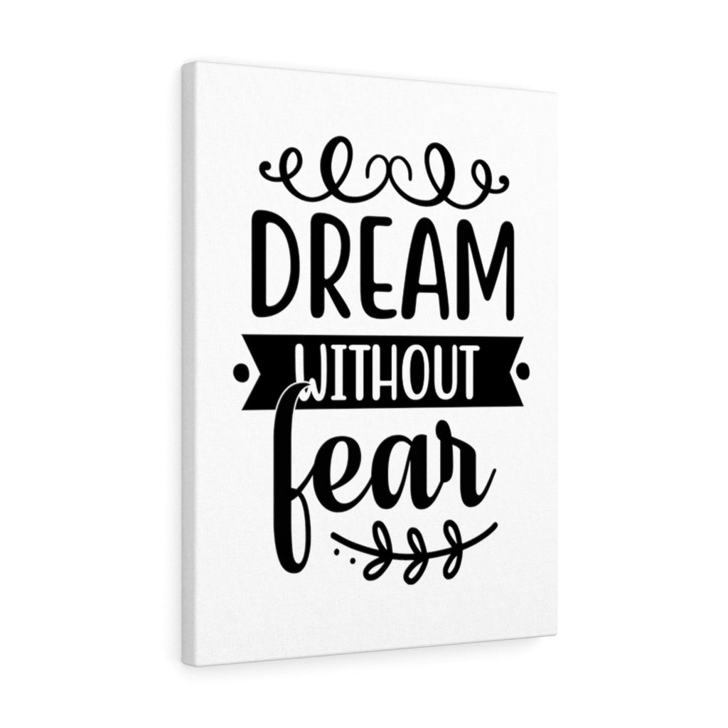 Scripture Walls Inspirational Wall Art Dream Without Fear Wall Art Motivation Wall Decor for Home Office Gym Inspiring Success Quote Print Ready to Hang Unframed-Express Your Love Gifts