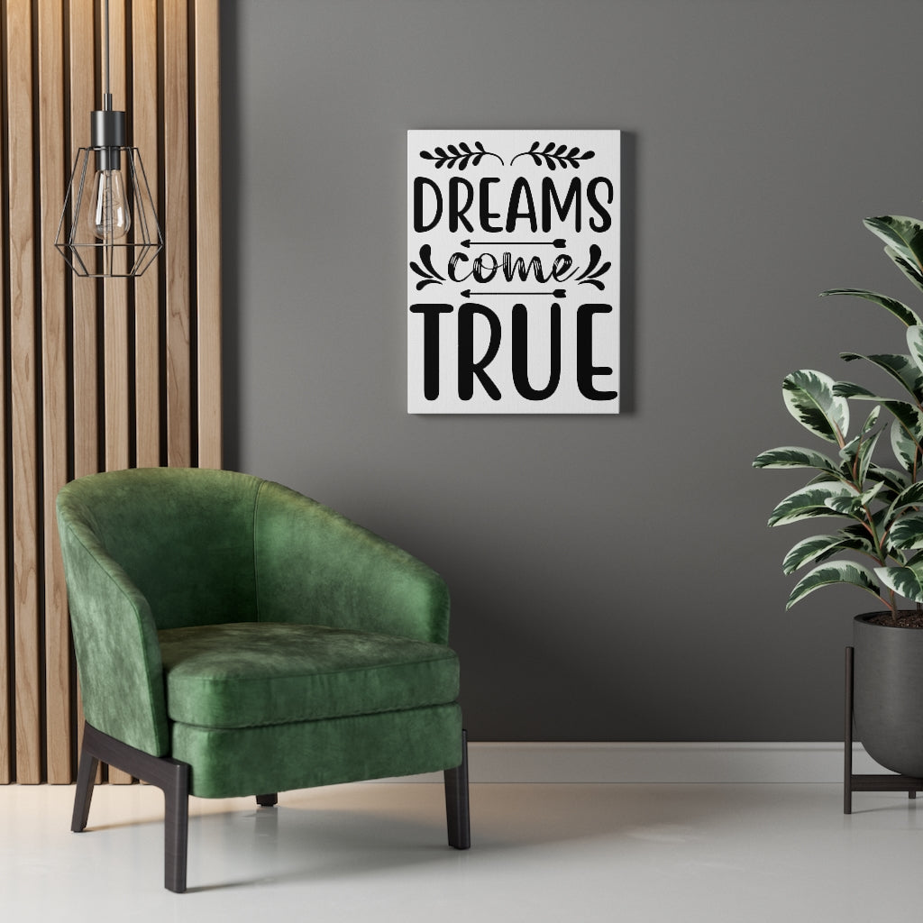 Scripture Walls Inspirational Wall Art Dreams Come True Wall Art Motivation Wall Decor for Home Office Gym Inspiring Success Quote Print Ready to Hang Unframed-Express Your Love Gifts