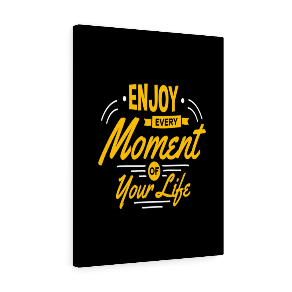 Scripture Walls Inspirational Wall Art Enjoy Every Moment of Your Life Wall Art Motivation Wall Decor for Home Office Gym Inspiring Success Quote Print Ready to Hang Unframed-Express Your Love Gifts