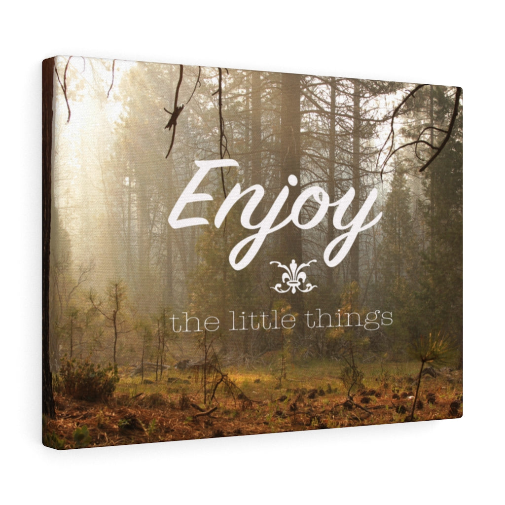 Scripture Walls Inspirational Wall Art Enjoy The Little Things Motivational Print Ready to Hang Artwork Unframed-Express Your Love Gifts