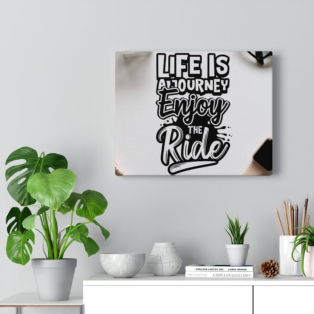 Scripture Walls Inspirational Wall Art Enjoy The Ride Wall Art Motivational Motto Inspiring Prints Artwork Decor Ready to Hang Unframed-Express Your Love Gifts