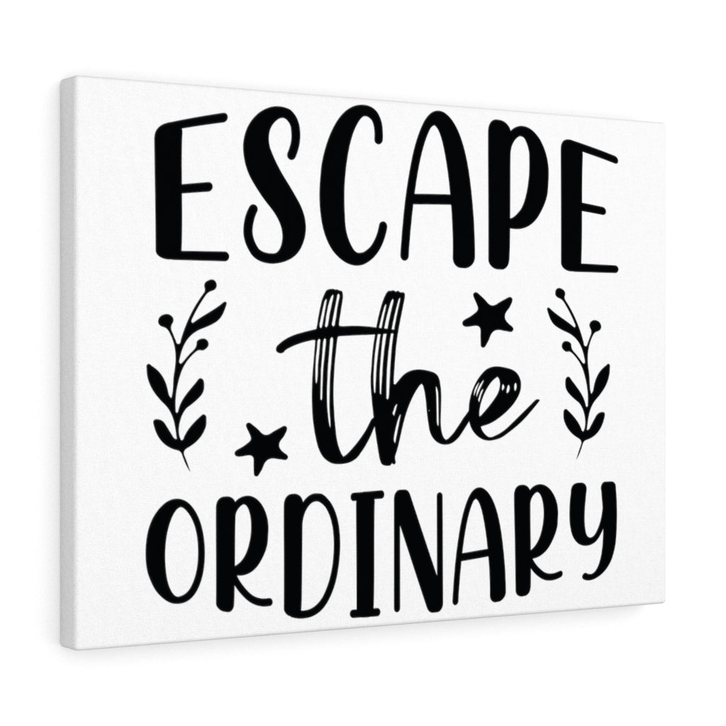 Scripture Walls Inspirational Wall Art Escape The Ordinary Star Wall Art Motivation Wall Decor for Home Office Gym Inspiring Success Quote Print Ready to Hang Unframed-Express Your Love Gifts