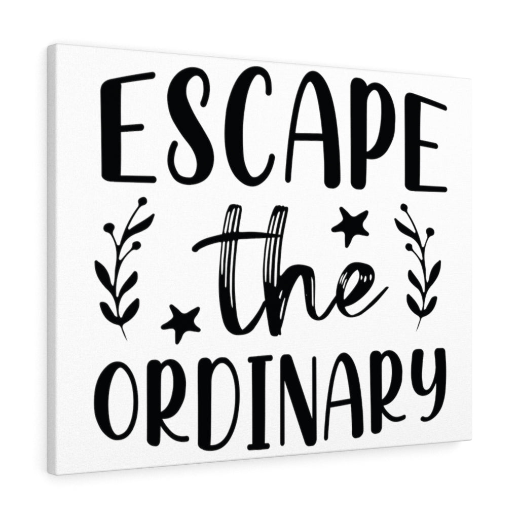Scripture Walls Inspirational Wall Art Escape The Ordinary Star Wall Art Motivation Wall Decor for Home Office Gym Inspiring Success Quote Print Ready to Hang Unframed-Express Your Love Gifts