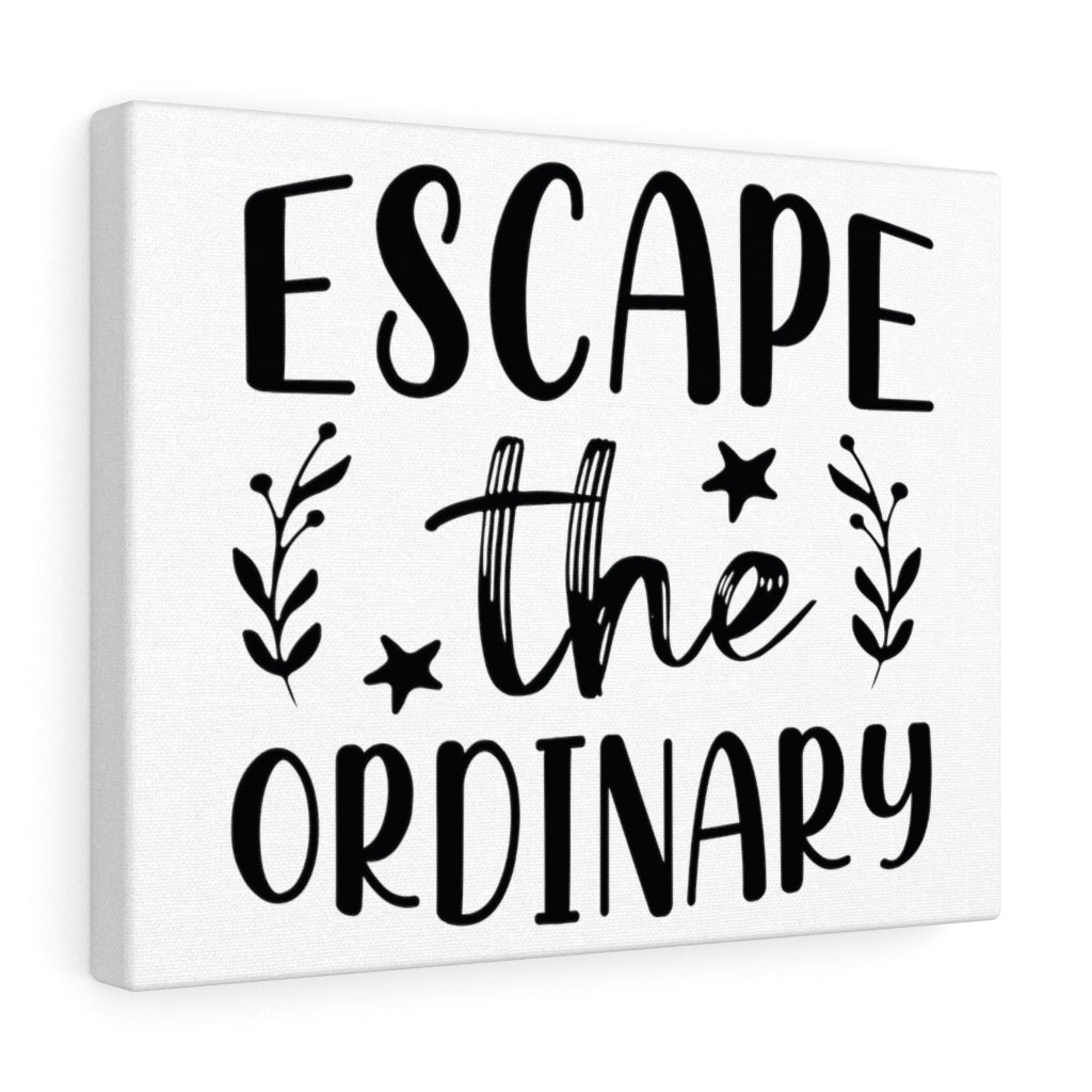 Scripture Walls Inspirational Wall Art Escape The Ordinary Star Wall Art Motivation Wall Decor for Home Office Gym Inspiring Success Quote Print Ready to Hang Unframed-Express Your Love Gifts