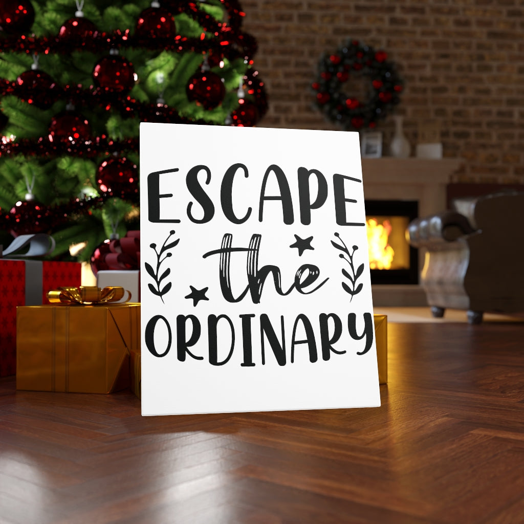 Scripture Walls Inspirational Wall Art Escape The Ordinary Stars Wall Art Motivation Wall Decor for Home Office Gym Inspiring Success Quote Print Ready to Hang Unframed-Express Your Love Gifts