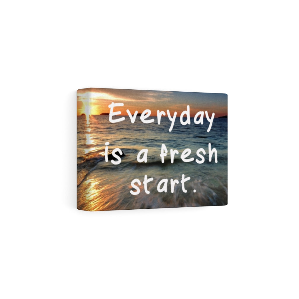 Scripture Walls Inspirational Wall Art Everyday Is A Fresh Day Motivational Print Ready to Hang Artwork Unframed-Express Your Love Gifts