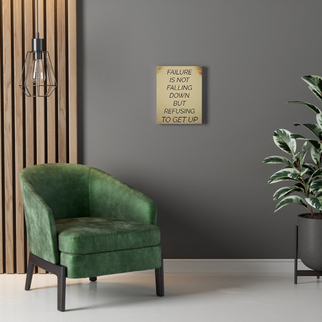 Scripture Walls Inspirational Wall Art Failure Is Not Falling Down Motivational Print Ready to Hang Artwork Unframed-Express Your Love Gifts