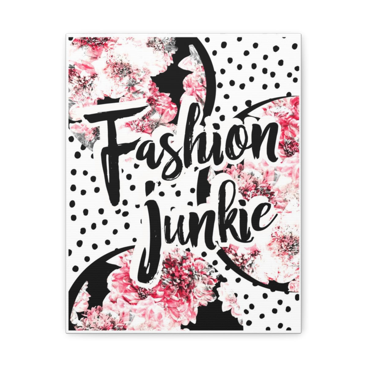 Scripture Walls Inspirational Wall Art Fashion Junkie Motivation Wall Decor for Home Office Gym Inspiring Success Quote Print Ready to Hang Unframed-Express Your Love Gifts