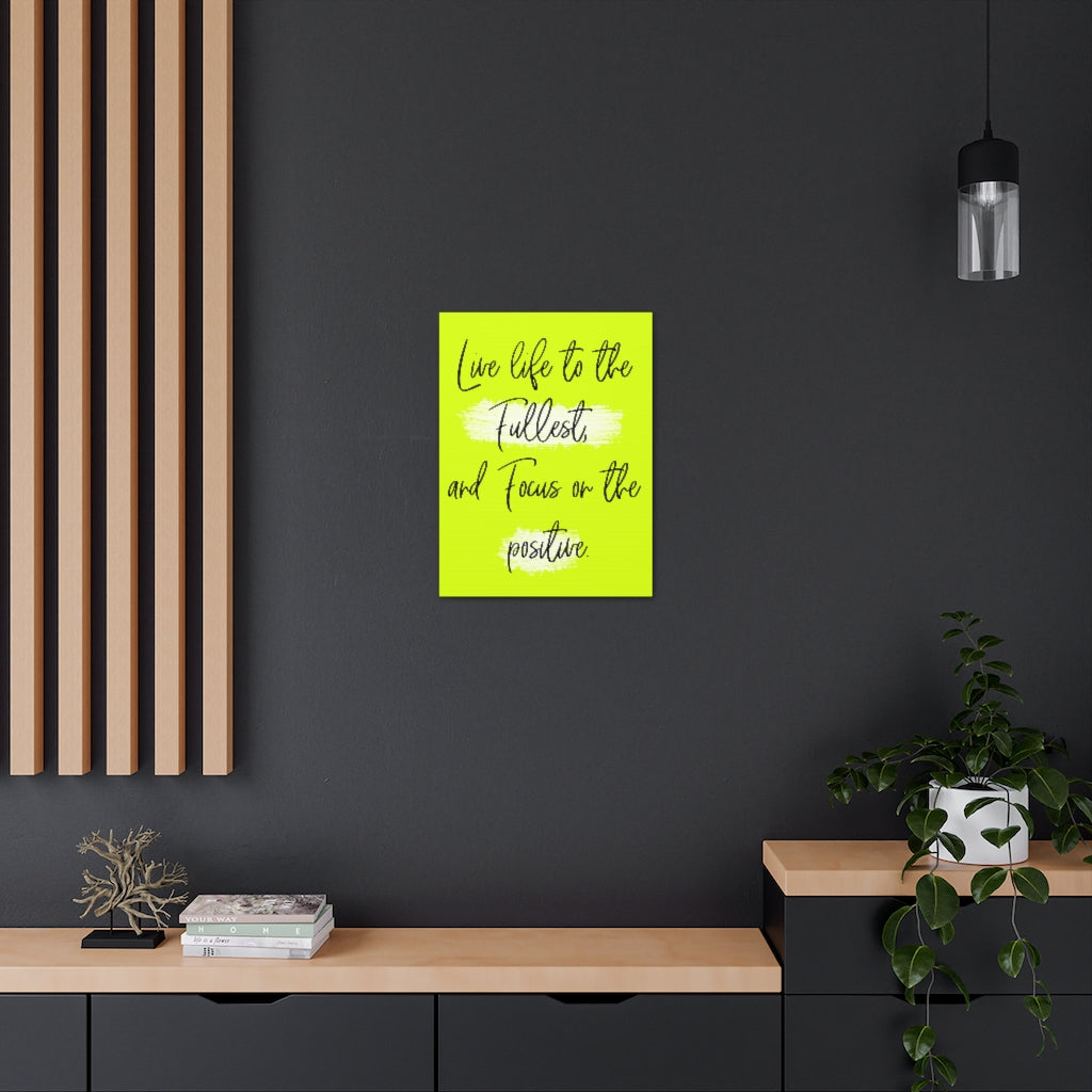 Scripture Walls Inspirational Wall Art Focus On Positive Motivation Wall Decor for Home Office Gym Inspiring Success Quote Print Ready to Hang Unframed-Express Your Love Gifts