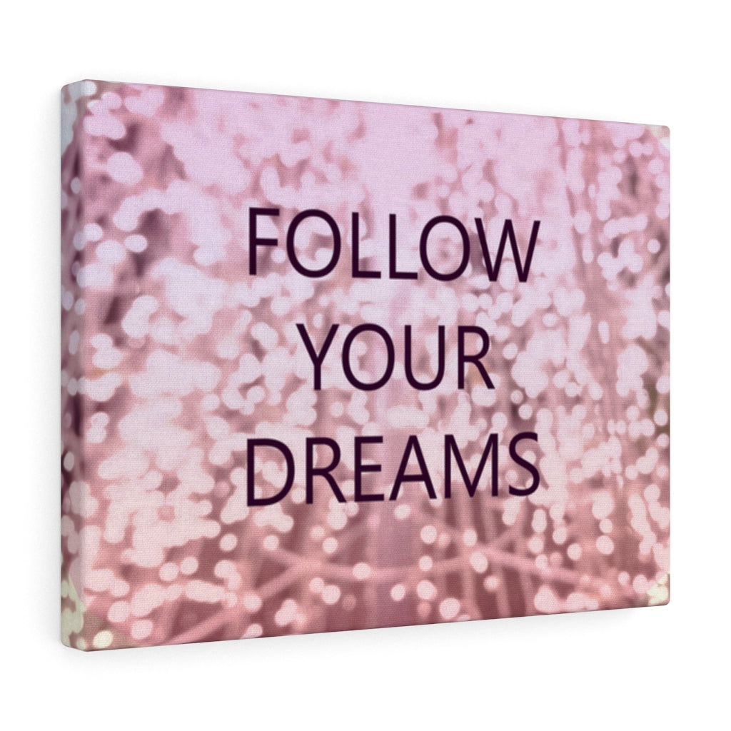 Scripture Walls Inspirational Wall Art Follow Your Dream's Motivational Print Ready to Hang Artwork Unframed-Express Your Love Gifts