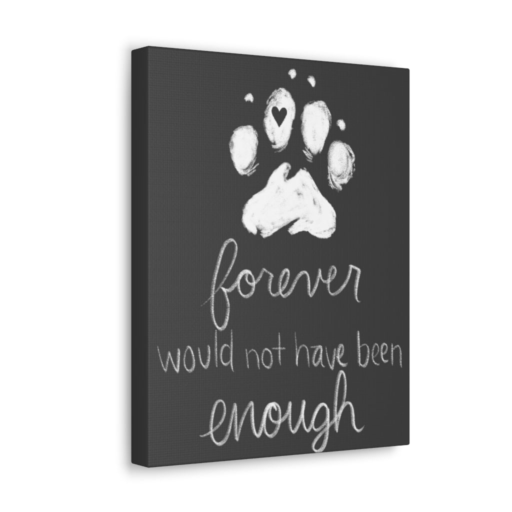 Scripture Walls Inspirational Wall Art Forever Not Enough Motivation Wall Decor for Home Office Gym Inspiring Success Quote Print Ready to Hang Unframed-Express Your Love Gifts