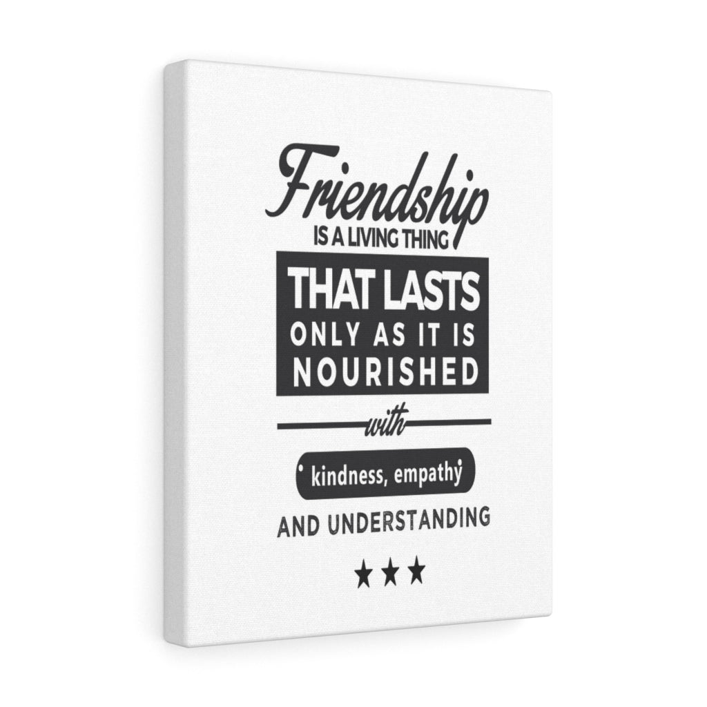Scripture Walls Inspirational Wall Art Friendship Is A Living Thing Wall Art Motivation Wall Decor for Home Office Gym Inspiring Success Quote Print Ready to Hang Unframed-Express Your Love Gifts